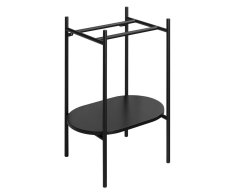 Sapho Puno Podstavec Pod Umyvadlo 550x795x396mm, černá