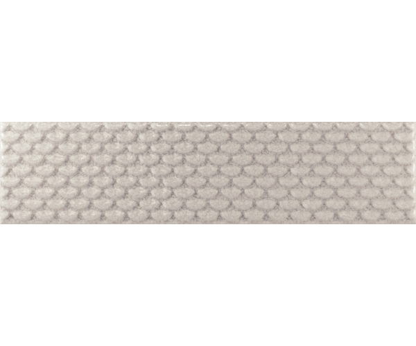 Retro dekor Equipe Cosmos Squama Grey 7,5x30 - šedá (skladem)