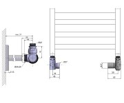 Sapho Corner Combi Simply Připojovací Sada Ventilů Triaxiální, Pravé Provedení, Chrom