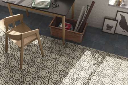 Dekorativní černobílá dlažba Elios D_Esign Evo Decor P. Ducale B&W Sogg. Z 20x20