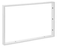Sapho Podpěrná Konzole 490x330x40mm, Lakovaná Ocel, Bílá Mat, 1 Ks