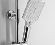 Aqualine Flery Sprchový/vanový Sloup S Pákovou Baterií, Otočné Ramínko, Chrom