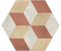 Marca Corona Terra.Art Cubo T/C Esagono 25x21,6