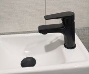 Umyvadlová baterie bez výpusti COLORADO Černá - matná 1/2" CO126.5CMAT