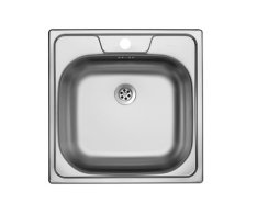 Dřez Classic 480, Matný Povrch, Tloušťka 0,5 Mm, Včetně 6/4" Odpadního Ventilu A Si