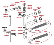 Sifon Trubkový S Převlečnou Maticí 6/4" ALC-A80-DN40
