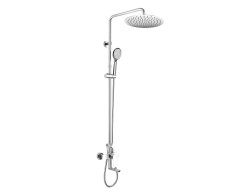 Mereo Viana Vanová Baterie S Talířovou Kulatou Slim Sprchou ø 300 Mm, Nerez