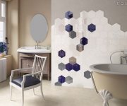 Obklad Equipe Hexatile Brillo Gris Oscuro 17,5x20 - šedá (skladem)