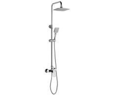 Aqualine Factor Sprchový Sloup S Pákovou Baterií, Chrom