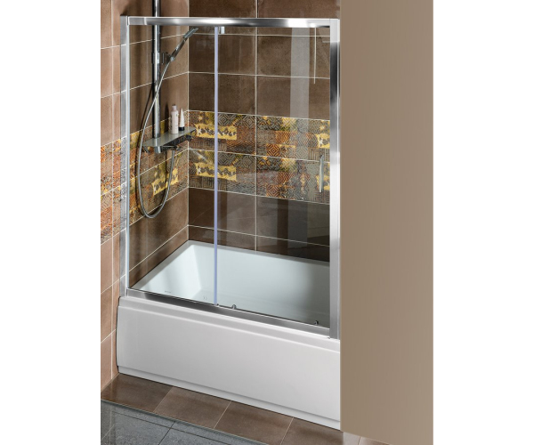 Polysan Deep Sprchové Dveře Posuvné 1300x1500mm, čiré Sklo