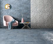 Dlažba jako beton CIR Materia Prima North Pole 10x20 - modrá