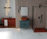 Polysan Flexia Vanička Z Litého Mramoru S Možností úpravy Rozměru, 130x80cm, Hnědá Mat