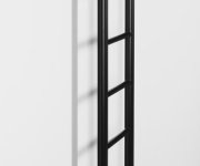 Sapho Dina Otopné Těleso 250x1680mm, černá Mat