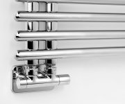 Sapho Twin Připojovací Sada Ventilů Pro Středové Připojení, Chrom