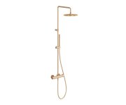 Sprchový sloup Espirit - ES 091.60RGB Sprchový sloup s termostatickou baterií, posuvný, se sprchovým setem, růžové zlato kartáčované X070498