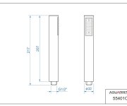 Sprcha 1-polohová - Chrom - Linea 55401C