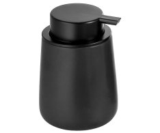 Aqualine Nero Dávkovač Mýdla Na Postavení 350ml, černá