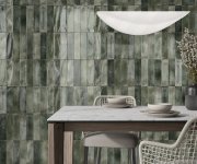 Retro obklad Cifre Cambre Green Brillo 7,5x30 - zelená