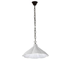 Sapho Lampedusa Závěsné Svítidlo E27, 60w, 230v, Ip21, Keramické Stínítko 39cm, Mos