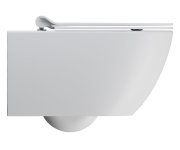 Gsi Pura Závěsná Wc Mísa, Swirlflush, 36x55cm, Bílá Dual-mat