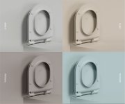 Gsi Wc Sedátko, Slim, Soft Close, Quick Release, Creta Mat/chrom