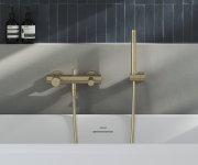 Držák sprchy Chrome - 611.60CH Držák sprchy, polohovatelný, champagne X07P1648