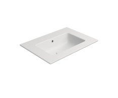 Gsi Pura Keramické Umyvadlo Slim 62x46cm, Bez Otvoru, Bílá Mat