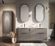 Sapho Cirasa Strip Umyvadlová Skříňka 59,2x64x46cm, Siena
