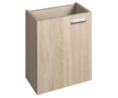 Aqualine Zoja Umyvadlová Skříňka 39,5x50x22cm, Dub Platin