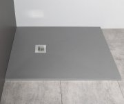 Gelco Mitia Sprchová Vanička Z Litého Mramoru, Obdélník 140x90cm, šedá