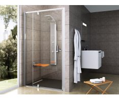 Sprchové dveře Pivot PDOP2 - PDOP2 100, lesk+transparent
