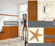 Retro obklad APE Mediterranean Cotto 15x15 - hnědá (skladem)