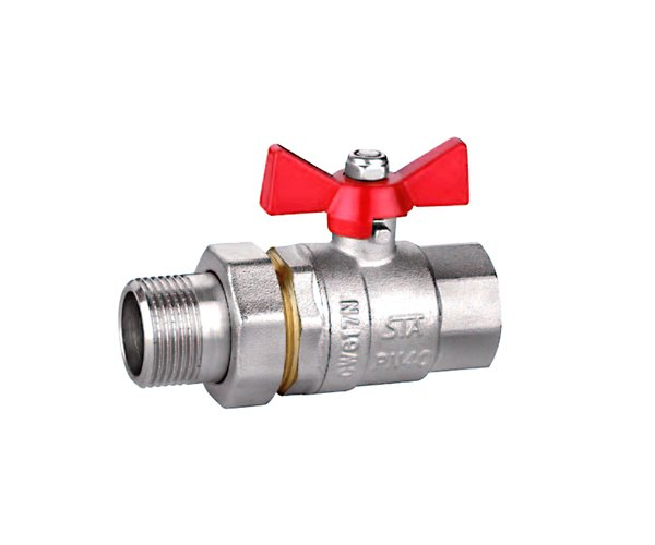 05815mz34 - Kulový Kohout Se šroubením Mf-pn40 (motýl) - 3/4"