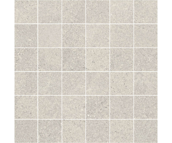 Sokl jako kámen APE Burlington Mosaico Pearl 30x30 (5x5) Rett. - šedá