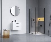 Sprchové sedátko Chrome - Sedátko Chrome, černá/clear B8F0000065