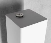 Sapho Cubiq Otopné Těleso 100x1800mm, Bílá Mat