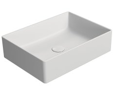 Gsi Kube X Keramické Umyvadlo Na Desku, 50x37cm, Bílá Mat