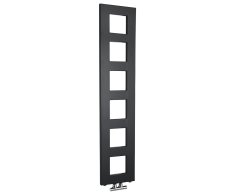 Sapho Block Otopné Těleso 280x1330 Mm, černá Mat