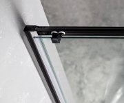 Gelco Sigma Simply Black Sprchové Dveře Posuvné Pro Rohový Vstup 900 Mm, čiré Sklo