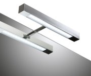 Aqualine Veronica Led Svítidlo, 6 W, 300x30x115 Mm, Ip44, Chrom