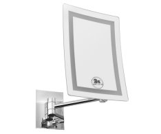 Sapho Kosmetické Zrcátko Závěsné Led, 160x240mm, Chrom