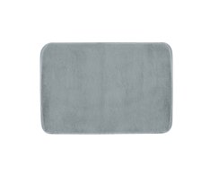 Gedy Fuzzy Koupelnová Předložka, 60x100cm, 100% Polyester, Protiskluz, šedá