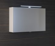 Sapho Cloe Galerka S Led Osvětlením 80x50x18cm, Bílá