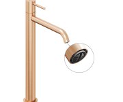Umyvadlová stojánková baterie Espirit BeCool ES 015.01 - ES 015.61RGB Umyvadlová stojánková baterie BeCool 340 mm bez výpusti, růžové zlato kartáčované X070408