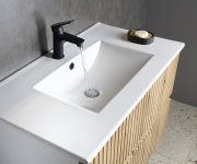 Aqualine Paneda Strip Umyvadlová Skříňka 79,5x55x45,2cm, Dub Emporio