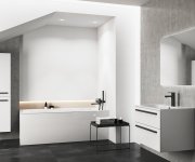 Panel boční MDF - Panel boční MDF 75 L, bílá X000001697