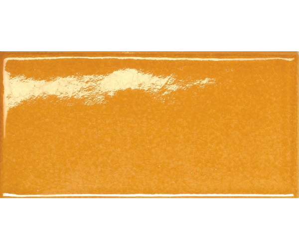 Retro obklad Tonalite Kraklé tavella caramel 7,5x15 - oranžová