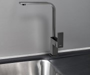 Sapho Fracto Stojánková Dřezová Baterie, Gun Metal