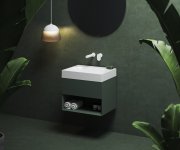 Umyvadlo Lite, bez otvoru pro baterii, bez přepadu - Umyvadlo Lite 60, bez otvoru pro baterii, bez přepadu XJX01360000