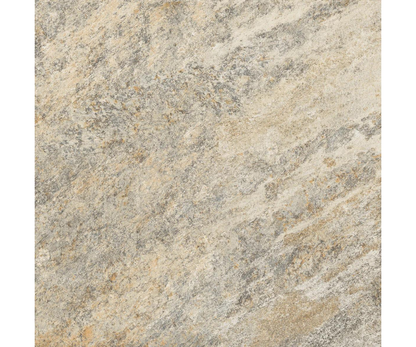 Protiskluzná 2cm dlažba jako kámen Sichenia Pavé Delle Alpi Quarzo Multicolore GRIP 60x60 Rett. - béžová